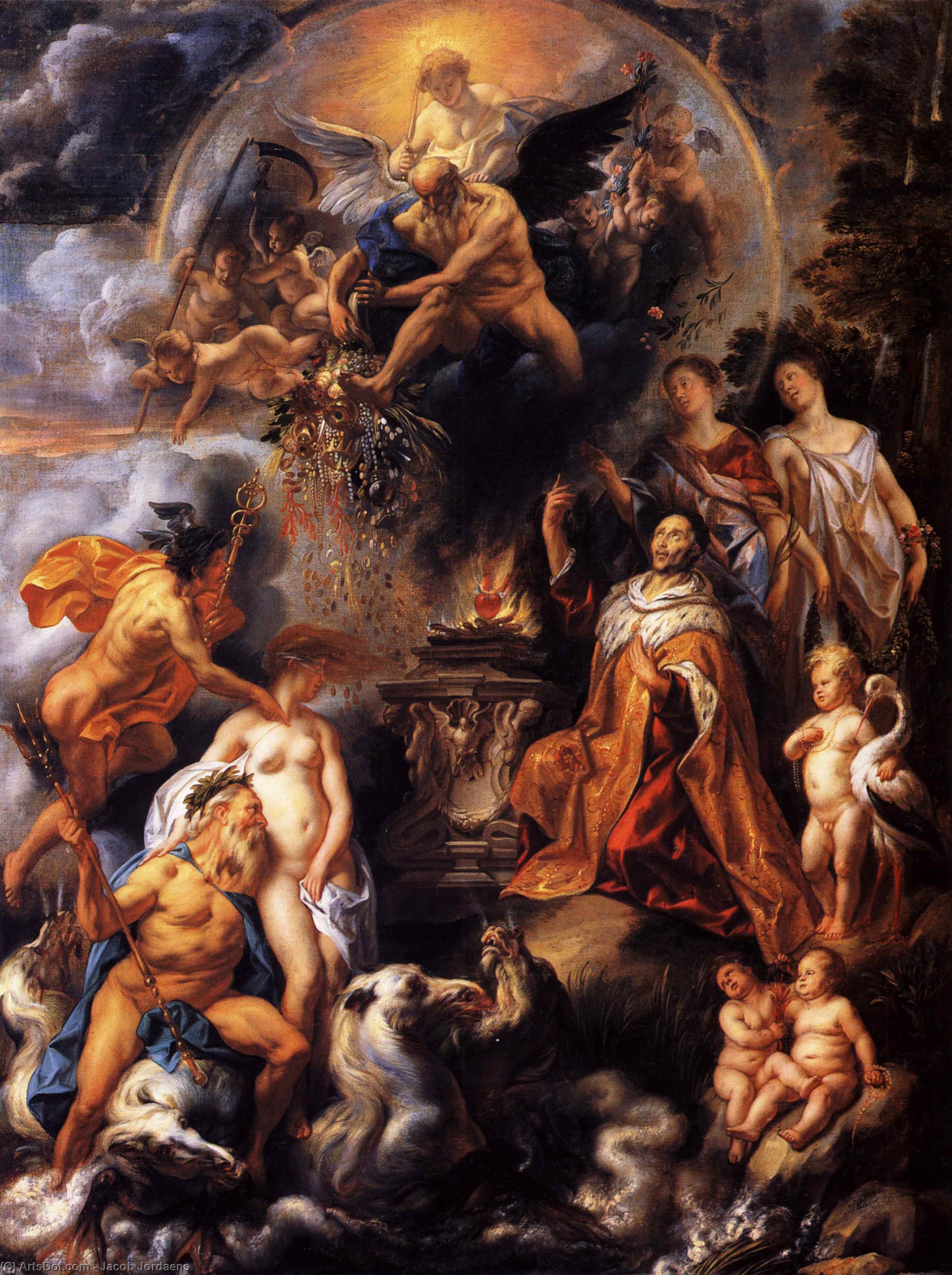 Allegory Of The Peace Of Westphalia — Jacob Jordaens