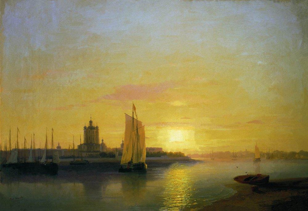 Smolny Convent — Ivan Konstantinovich Aivazovsky