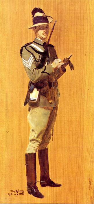 Sergeant R.d. Fraser, Mounted Rifles — トーマス・ウィリアム・ロバーツ