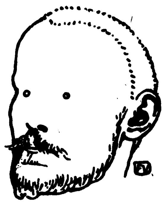 Portrait Of French Writer Jules Renard — Félix Vallotton