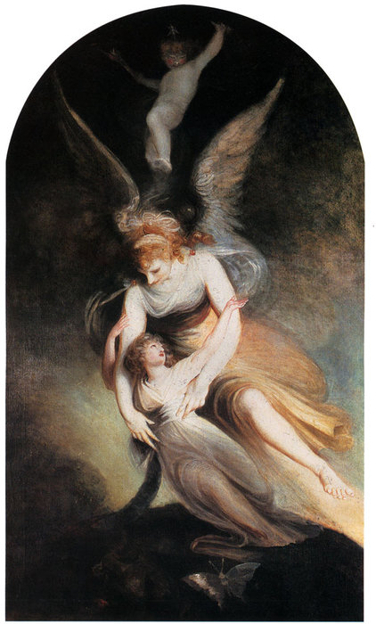 The Apotheosis Of Penelope Boothby — Johann Heinrich Füssli