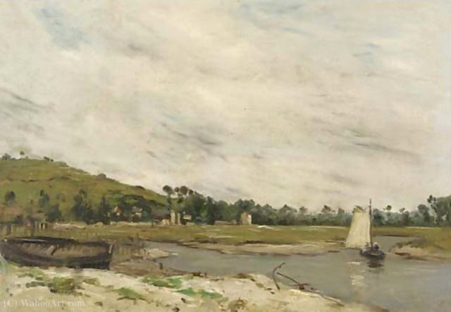By The Sea, Normandy — Jean-baptiste-antoine Guillemet