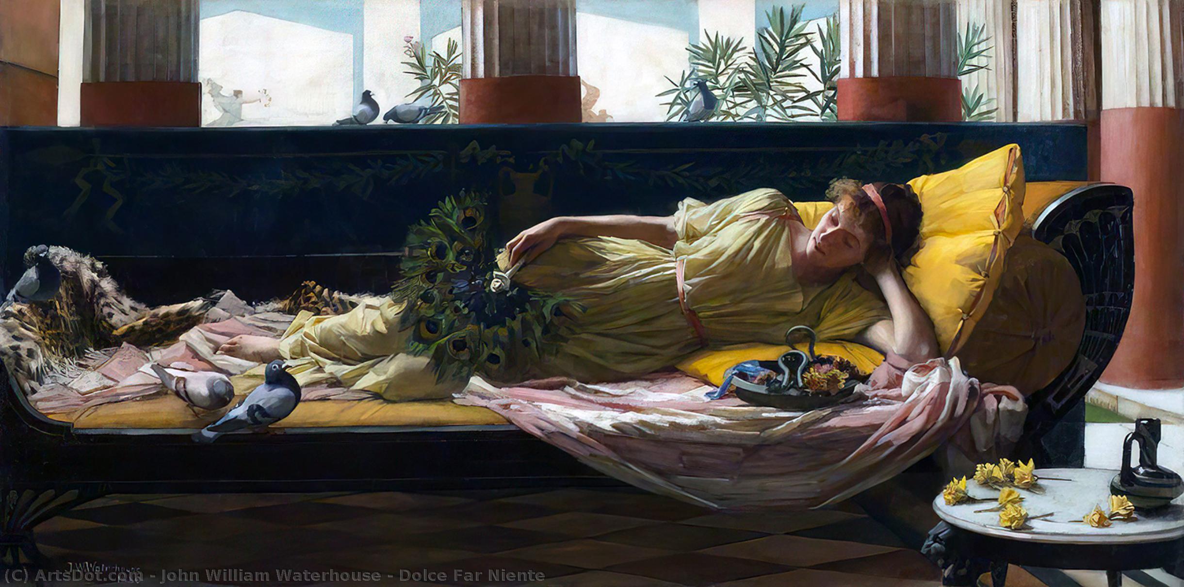 Dolce Far Niente — Иван Уильям Уотерхёуз