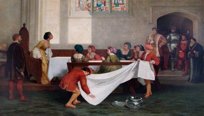 The Arrest Of Anne Boleyn At Greenwich — Sir David Wilkie
