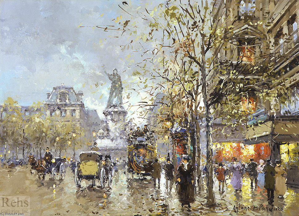 Place De La Republique — Antoine Blanchard (marcel Masson)