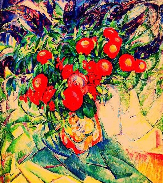 Still Life With Peonies — Leo Gestel