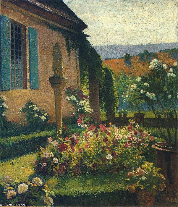 Garden Of The Artist — Henri Jean Guillaume Martin