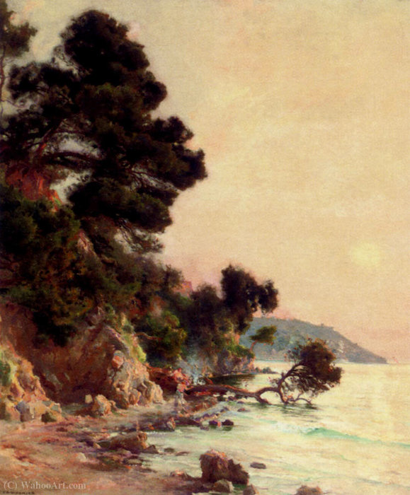 Woodburners On The French Coast — Jules Alexis Muenier