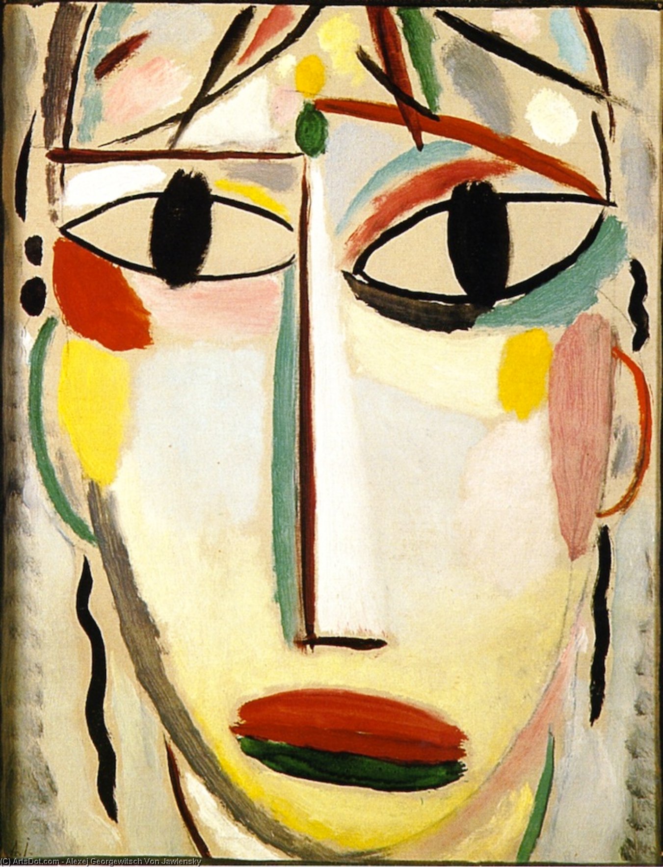 Savior's Face: The Last Look — Alexej Von Jawlensky