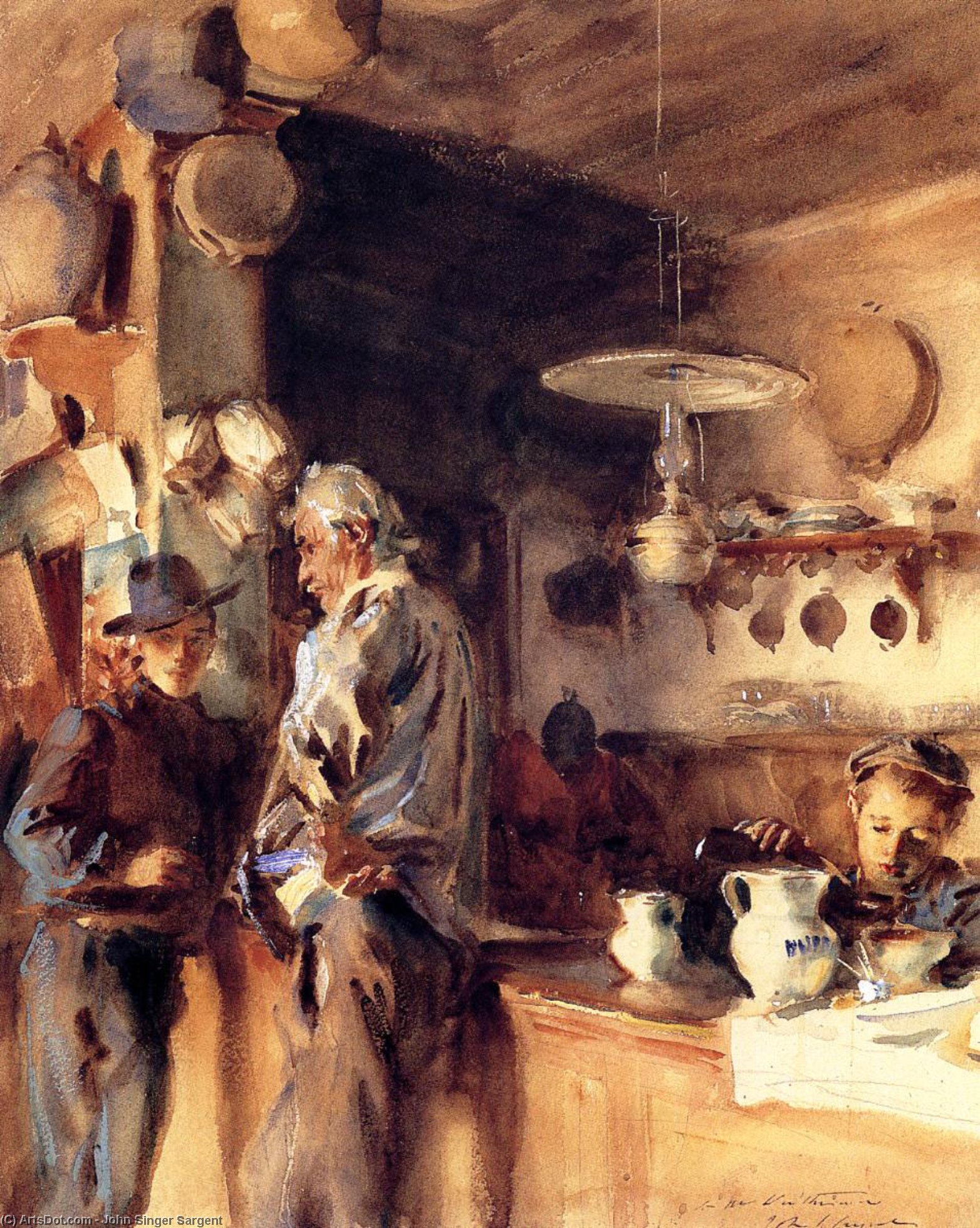 A Spanish Interior — ジョン・シンガー・サージェント