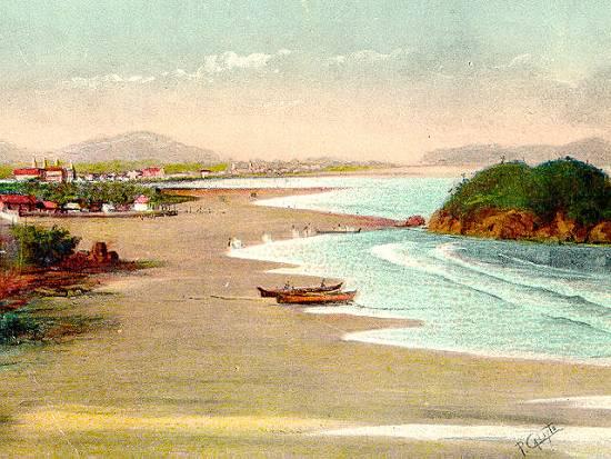 Português José Menino E Ilha Urubuqueçaba Em 1919 — Benedito Calixto