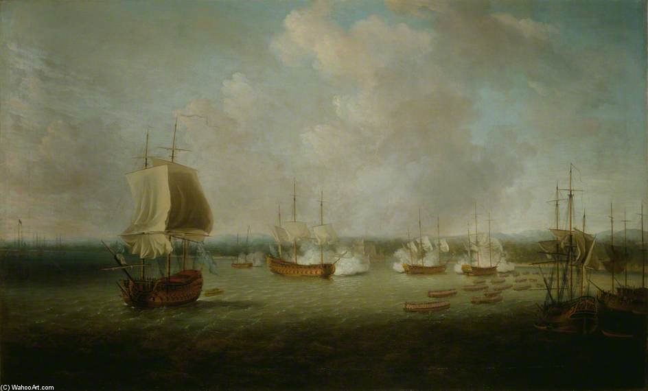 The Capture Of Havana By The English Squadron — Dominic Serres