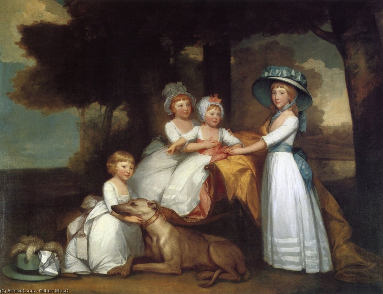 The Children Of The Second Duke Of Northumberland — Gilbert Stuart