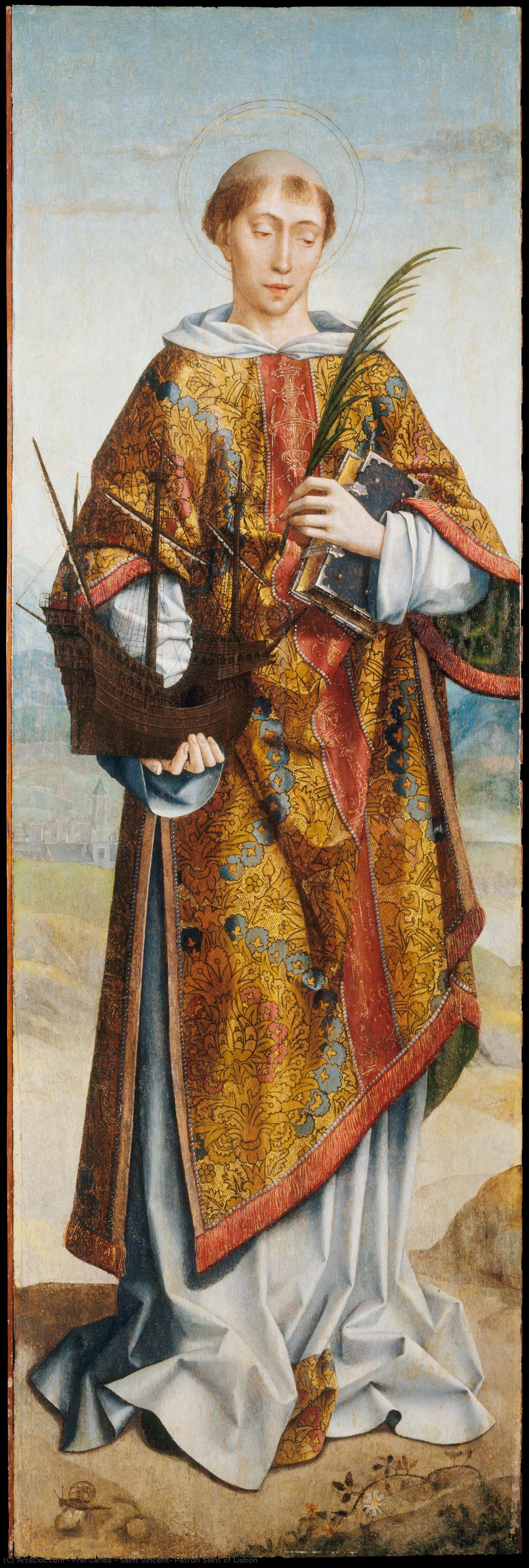 Saint Vincent, Patron Saint Of Lisbon — Frei Carlos
