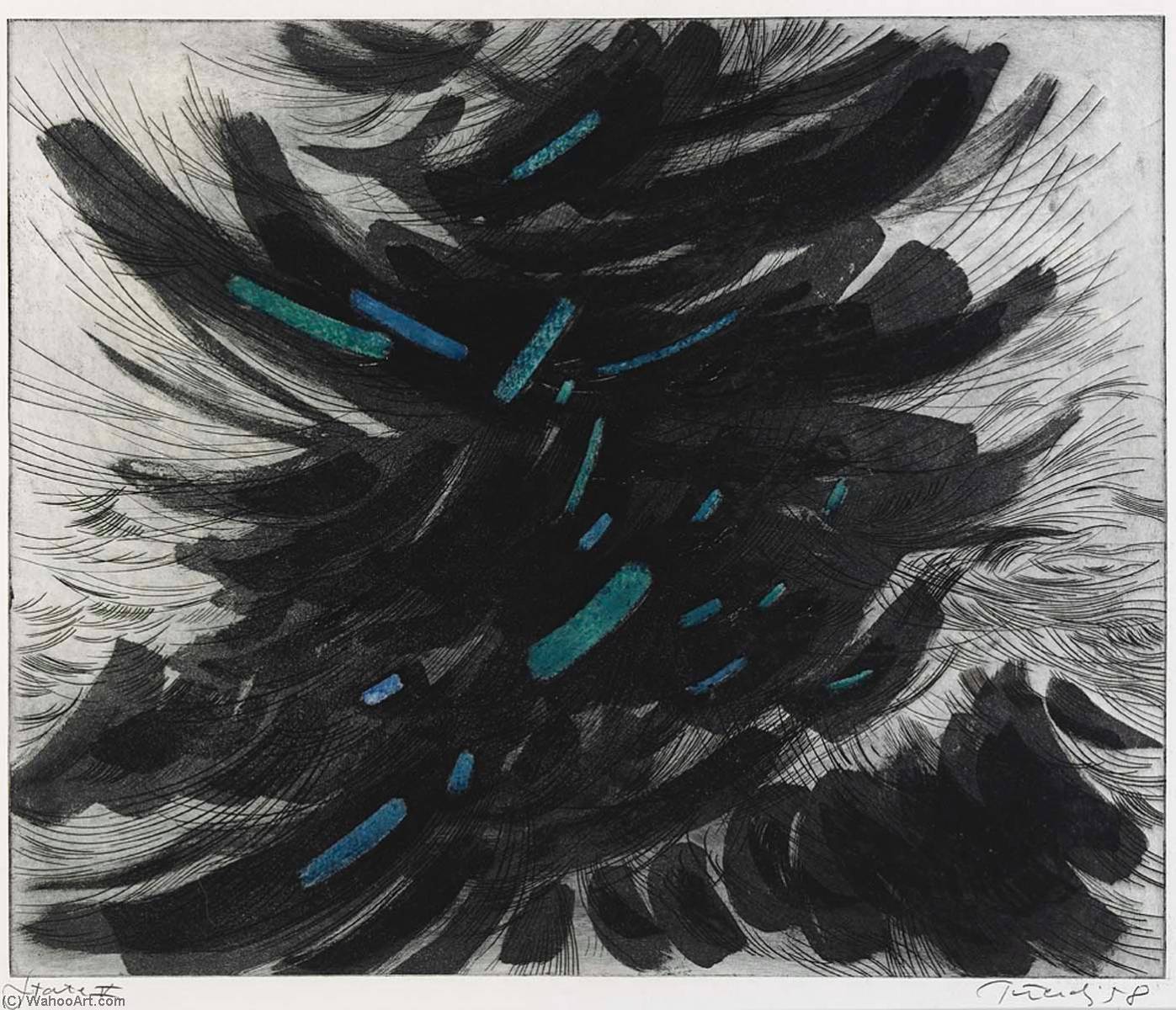 Angry Waves, State 5 — Gabor Peterdi