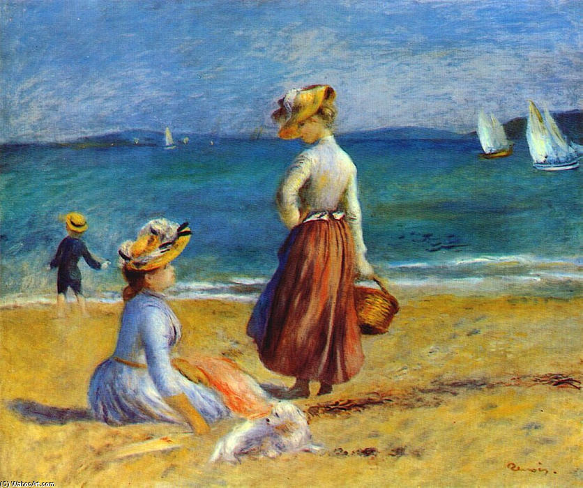 Figuren Am Strand — Pierre-auguste Renoir