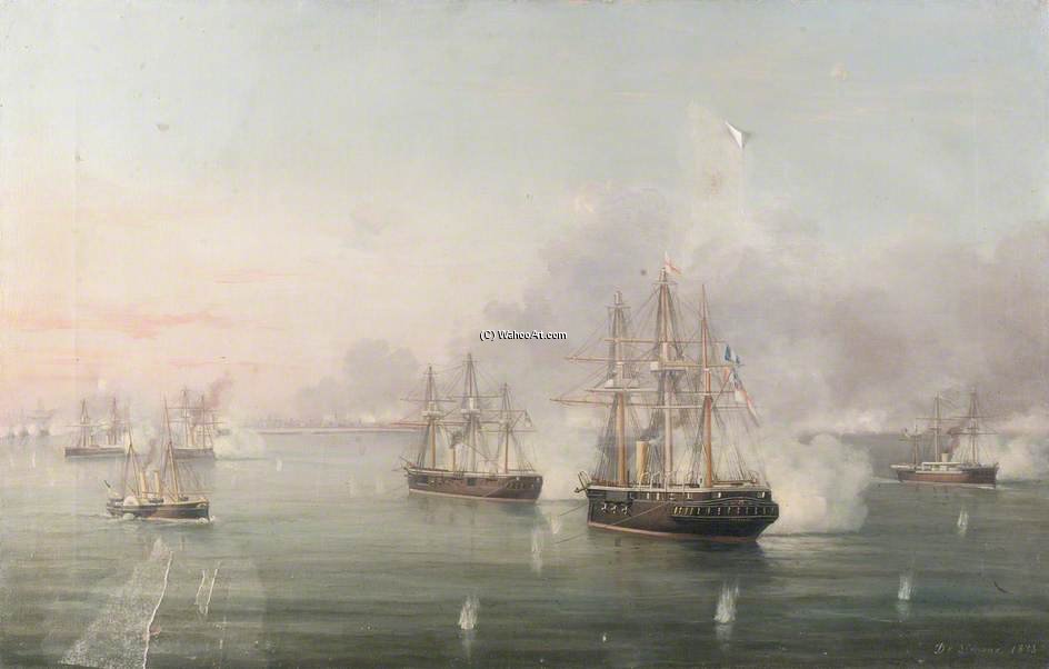 Bombardment Of Alexandria — Antonio De Simone