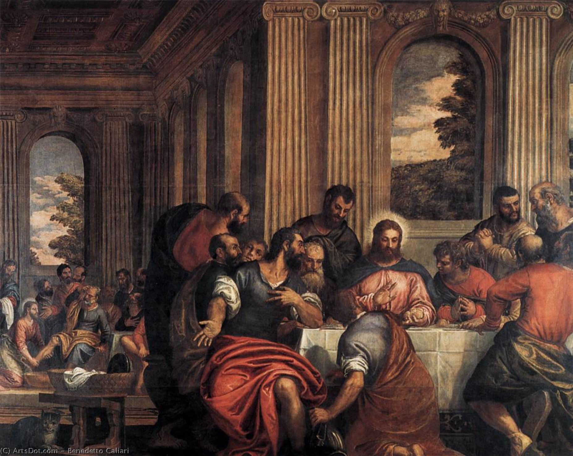 Last Supper — Benedetto Caliari