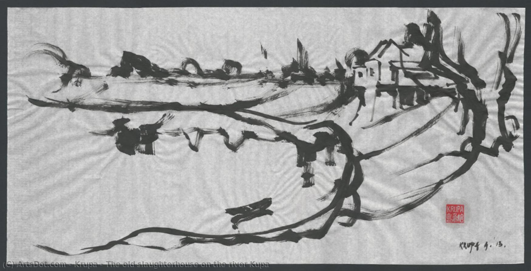 The Old Slaughterhouse On The River Kupa — Alfred Freddy Krupa