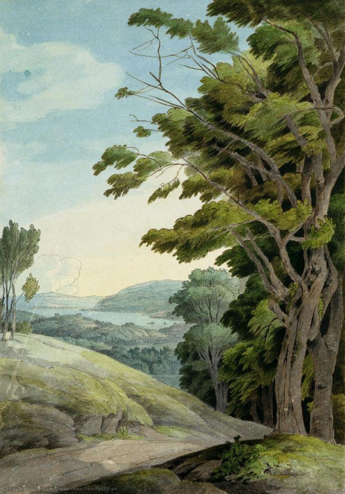 View From Rydal Park — Francis Towne