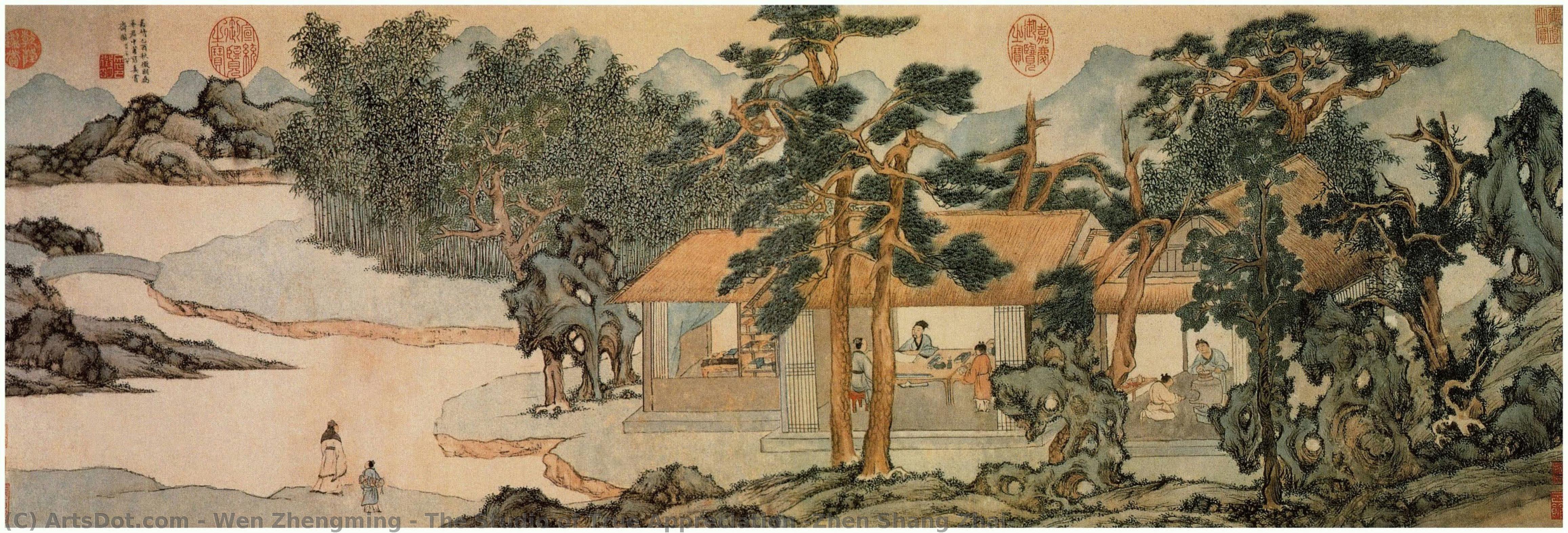 The Studio Of True Appreciation (zhen Shang Zhai) — Wen Zhengming