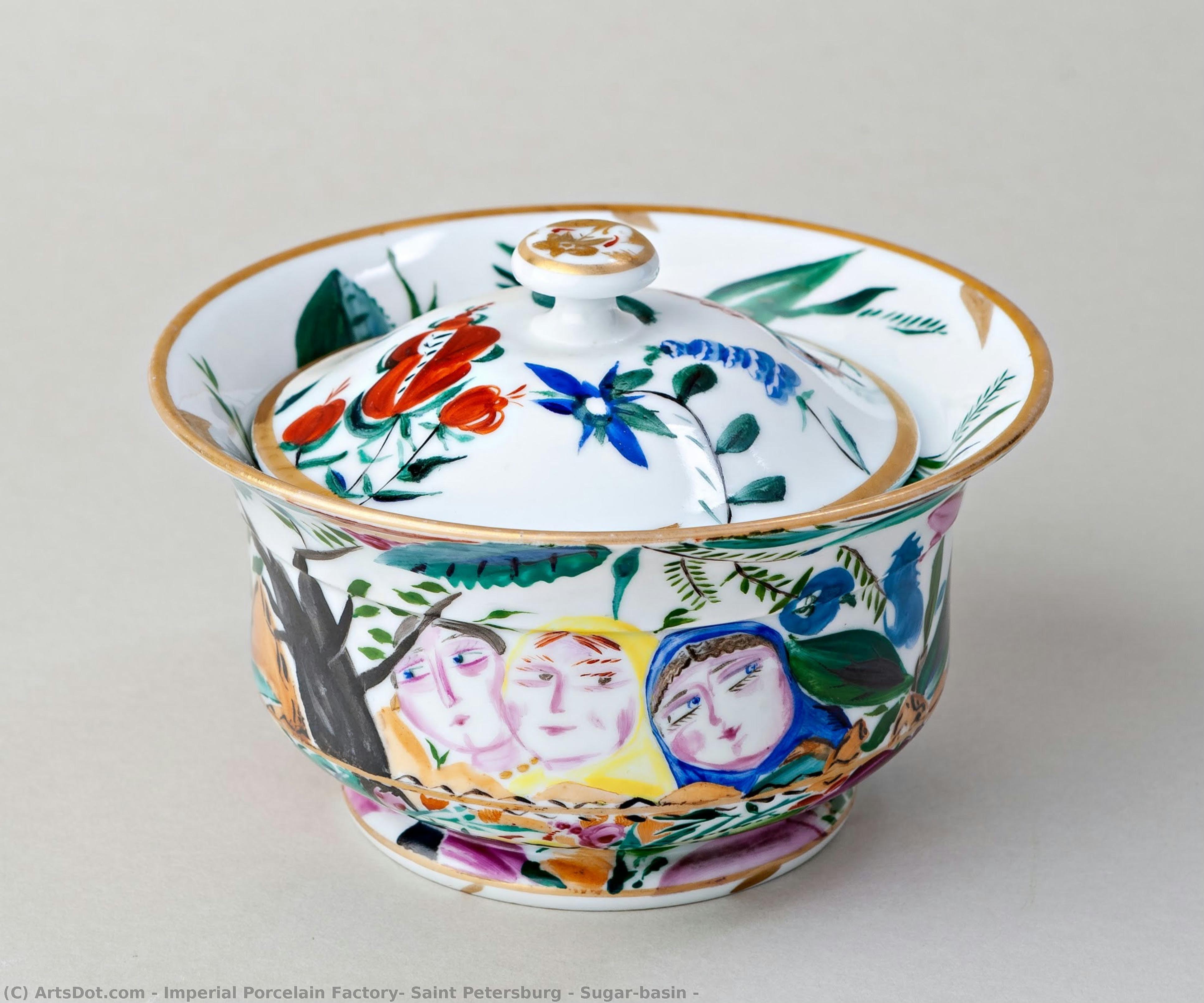 Sugar-basin — Imperial Porcelain Factory, Saint Petersburg