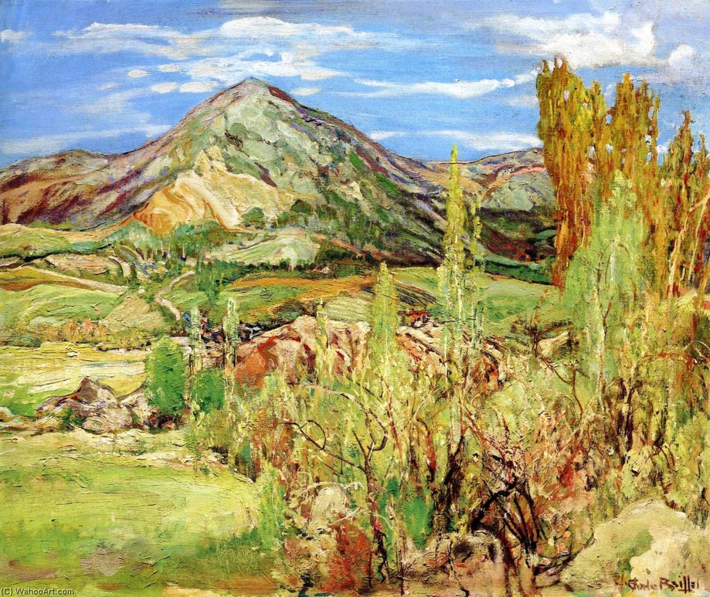 Edge Of The Valley — Charles Reiffel