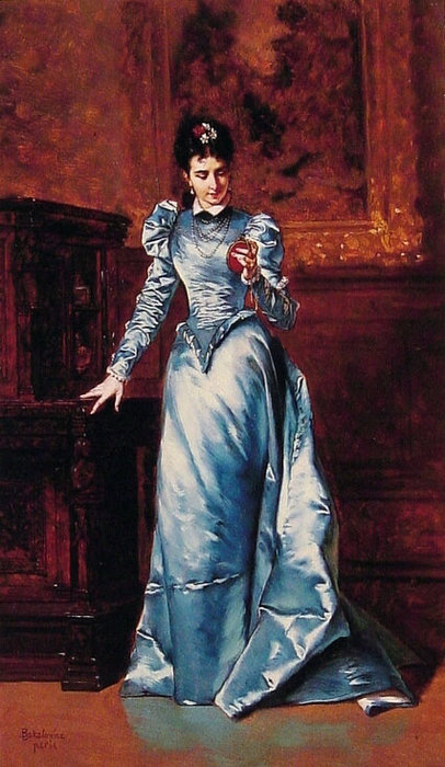 Her Fiance's Portrait — Ladislaus Bakalowicz