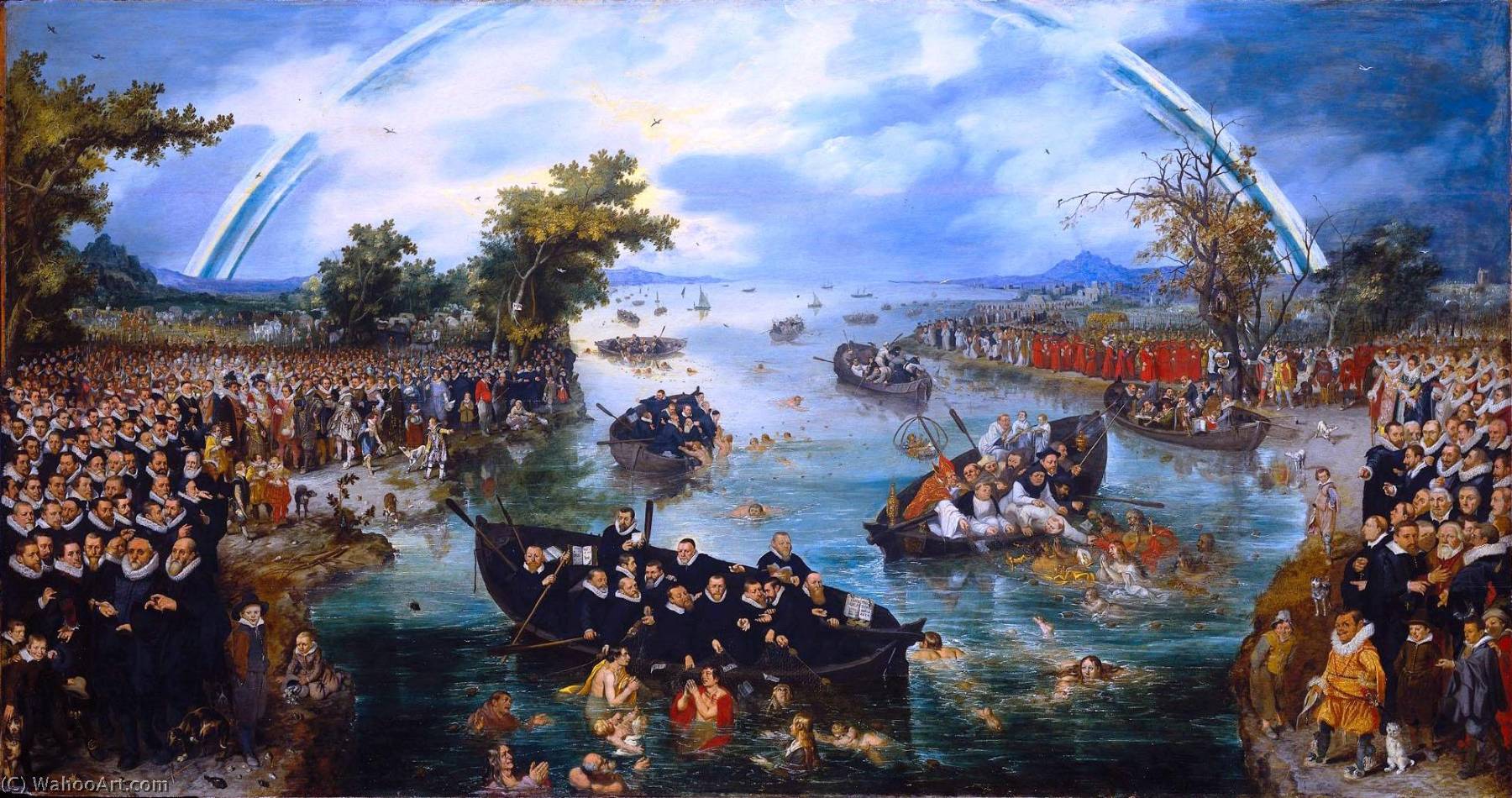 Fishing For Souls — Adriaen Pietersz Van De Venne