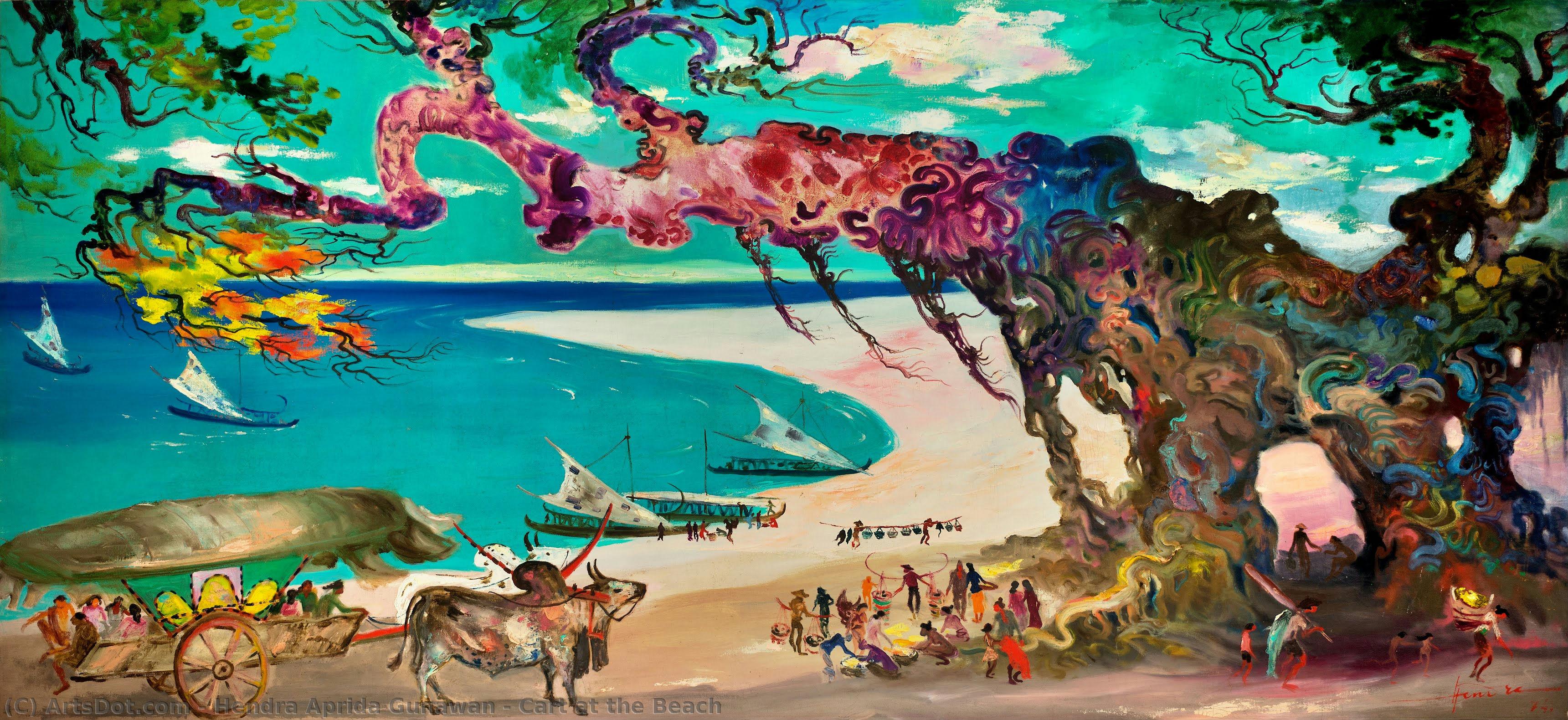 Cart At The Beach — Hendra Aprida Gunawan