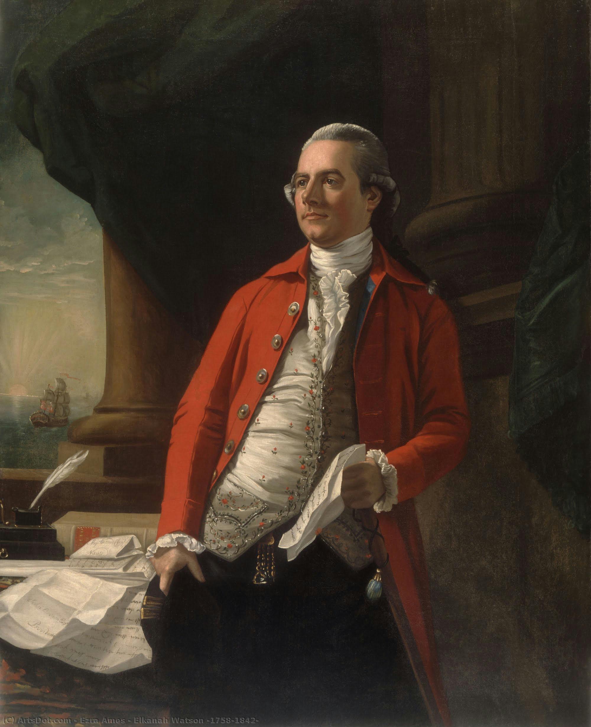 Elkanah Watson (1758-1842) — Ezra Ames