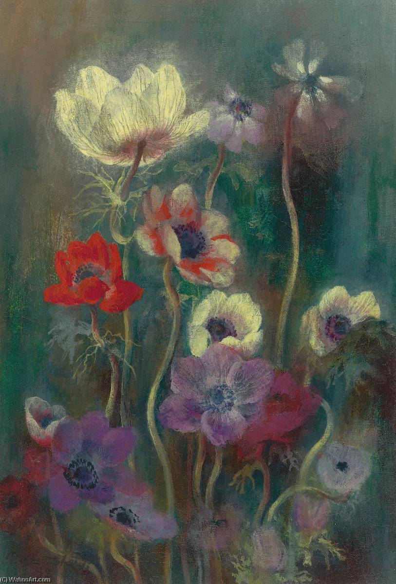 Anemones — Pavel Fedorovich Tchelitchew