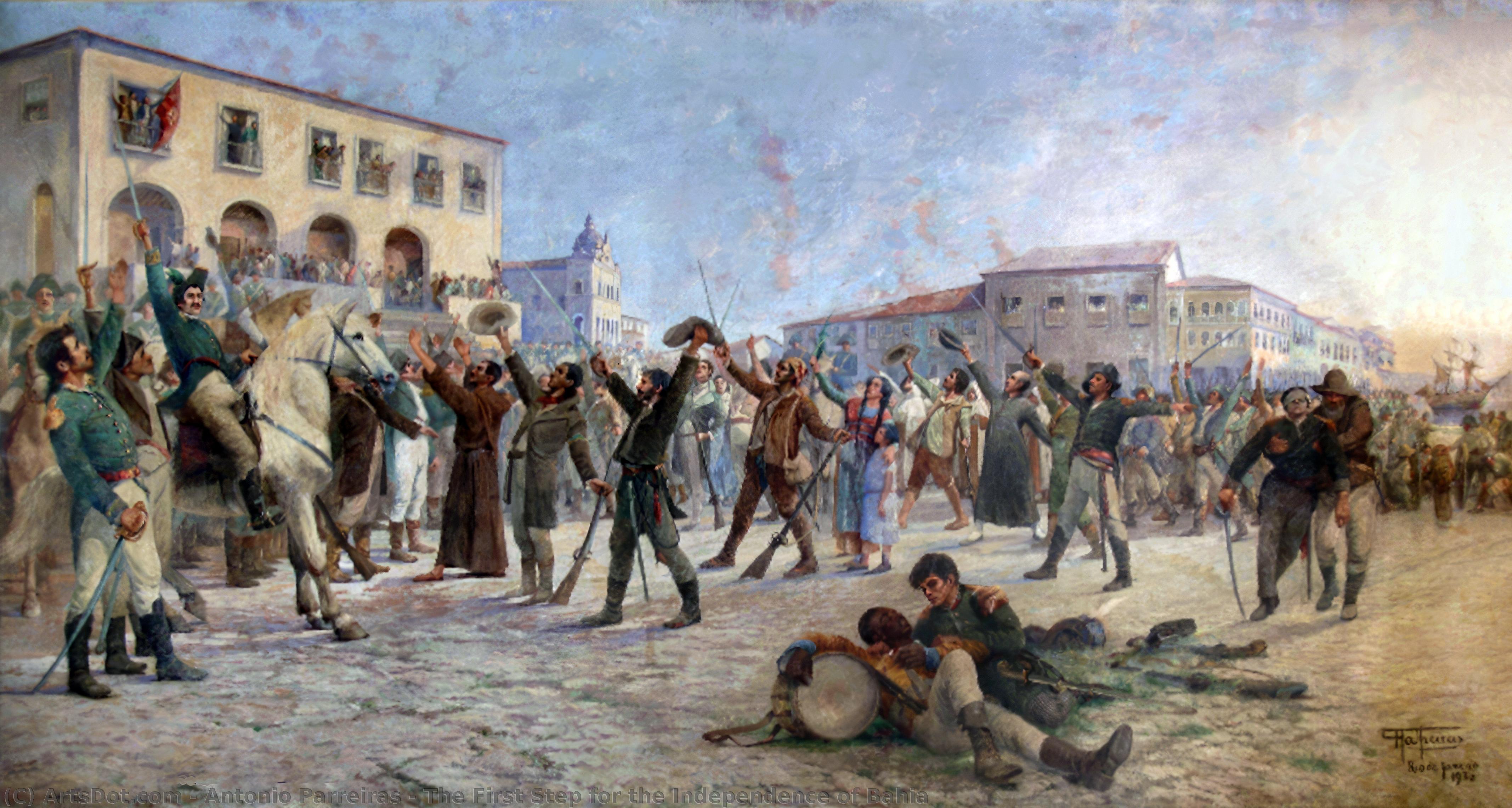 The First Step For The Independence Of Bahia — Antonio Parreiras