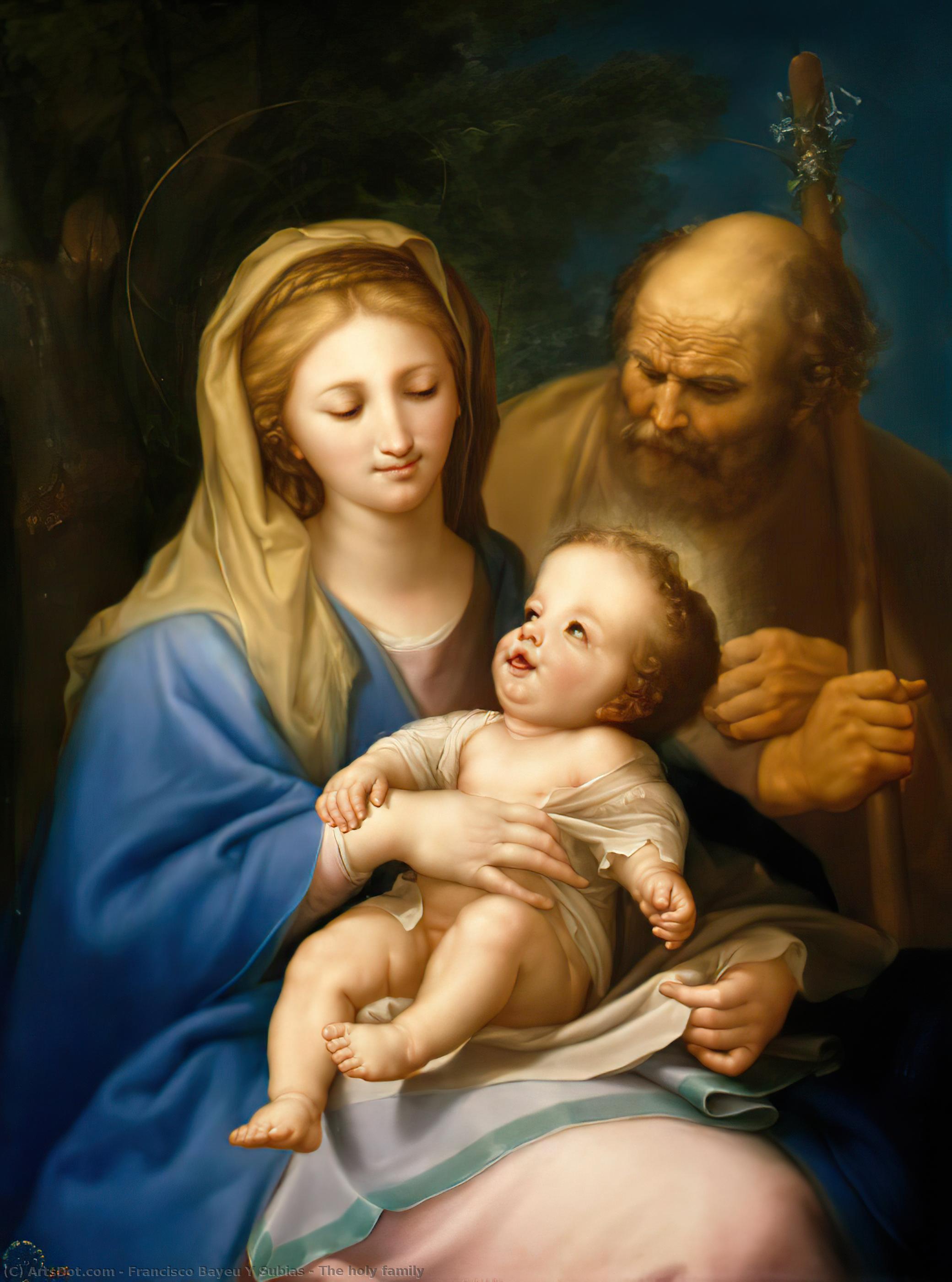 The Holy Family — Francisco Bayeu Y Subias