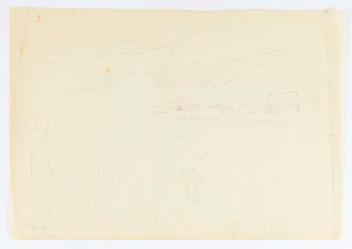 (farm Scene) — Marguerite Zorach