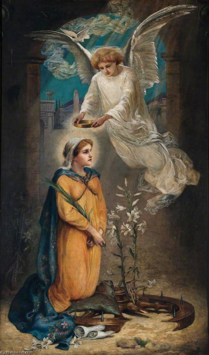 Angel And Saint — Beatrice Offor