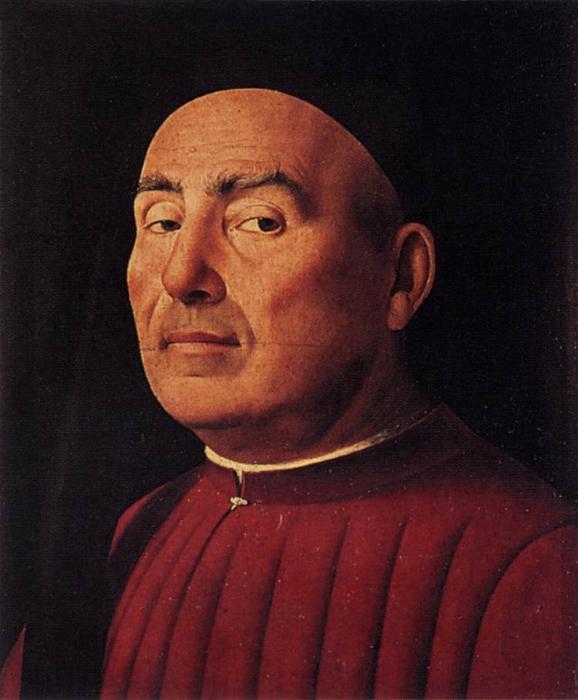 Trivulzio Portrait — Antonello Di Giovanni Di Antonio (antonello Da Messina)