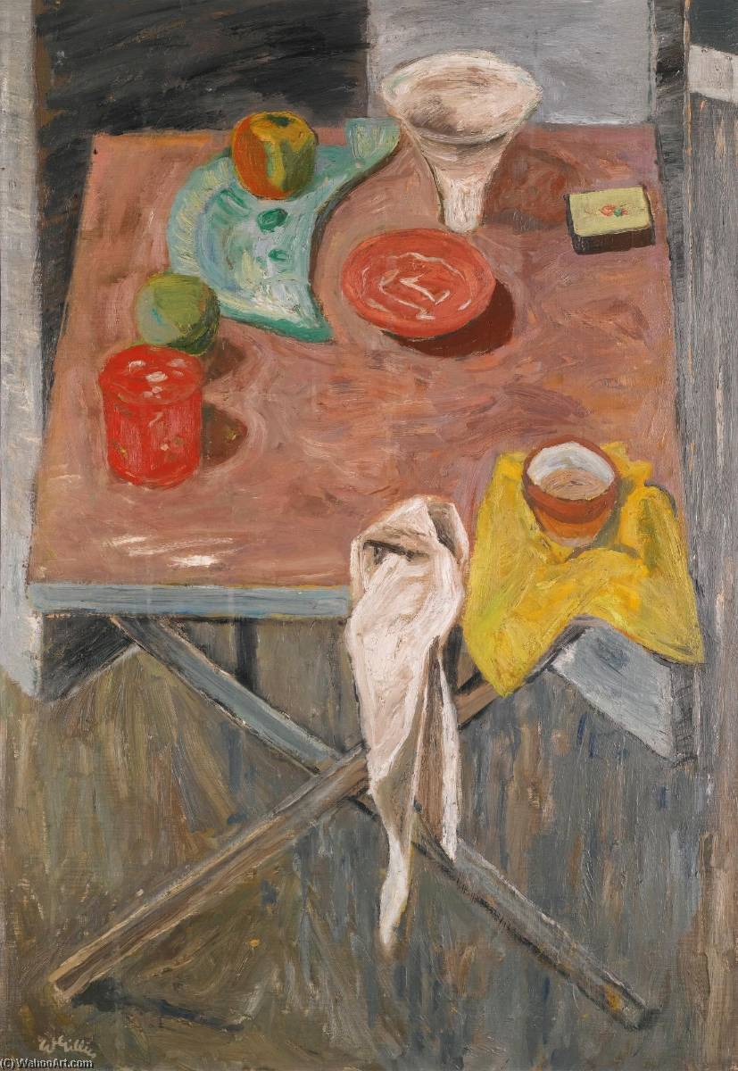 A Corner Of The Studio — Sir William George Gillies