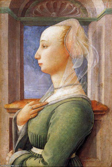 Portrait Of A Woman — Filippo Di Tommaso Lippi