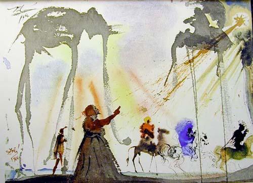 Omnes De Saba Venient — Salvador Dalí