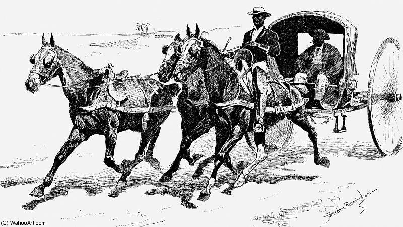 A Cuban Tobacco-planter In His Volante — Frederic Remington