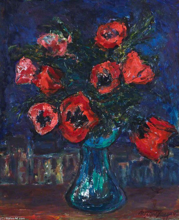 Poppies Against A Night Sky — ウィリアム・マクタガー