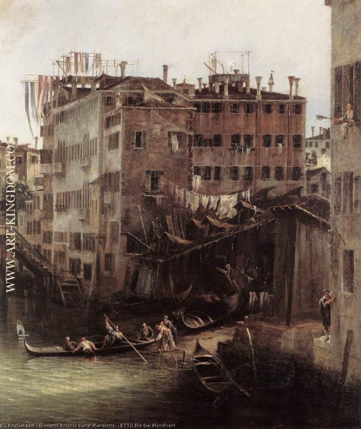 Etto Rio Dei Mendicant — Canaletto