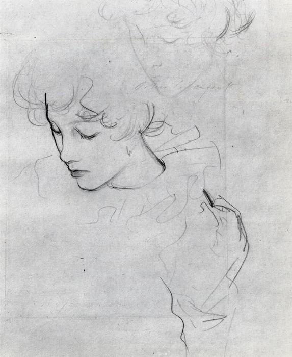 Polly Barnard (also Known As Study For Carnation, Lily, Lily, Rose) — John Singer Sargent