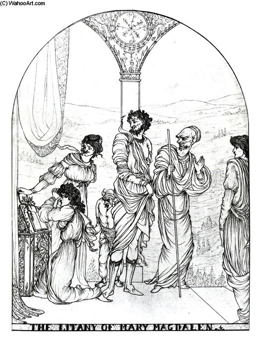 The Litany Of Mary Magdalen — Aubrey Vincent Beardsley