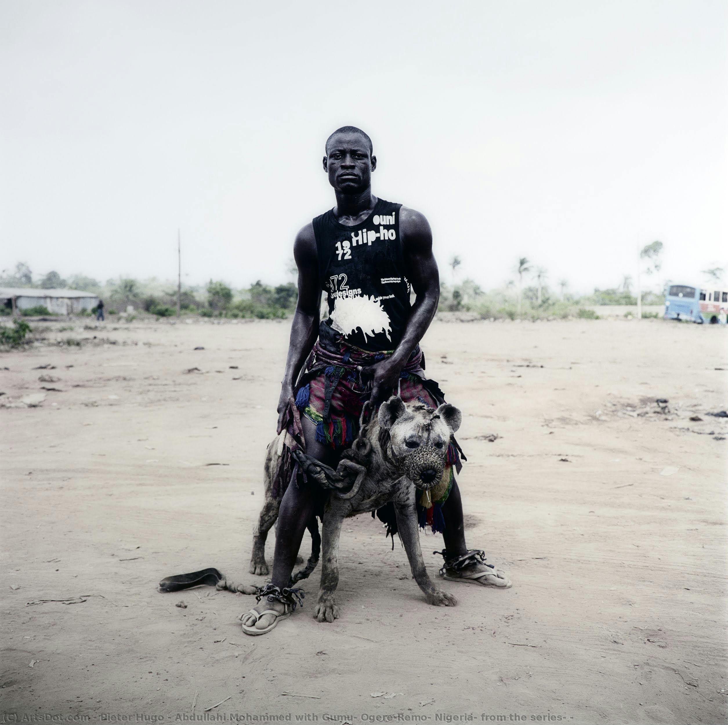 Abdullahi Mohammed With Gumu, Ogere-remo, Nigeria, From The Series: — Pieter Hugo