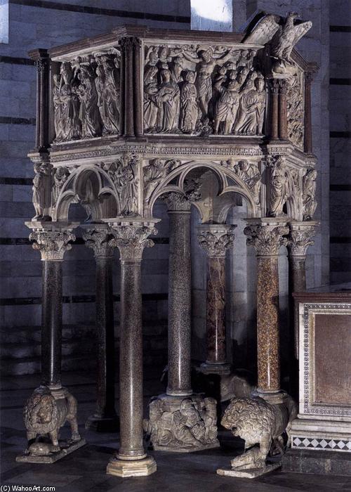 Pulpit — Никола Пизано