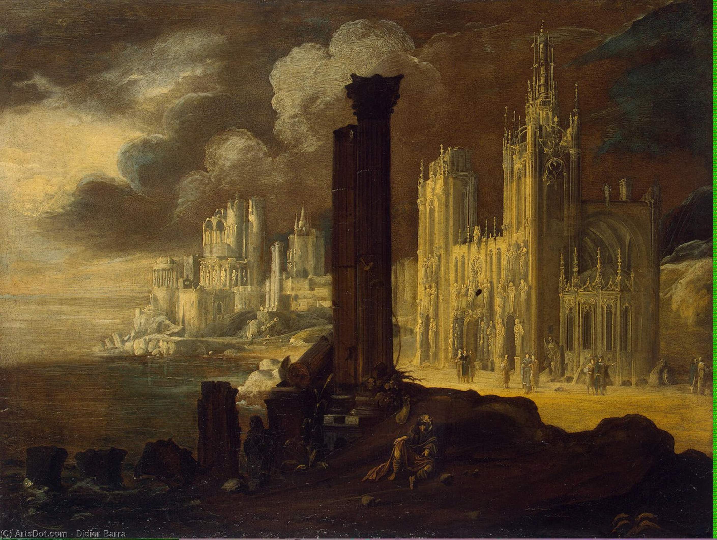 Landscape With Buildings — Didier Barra