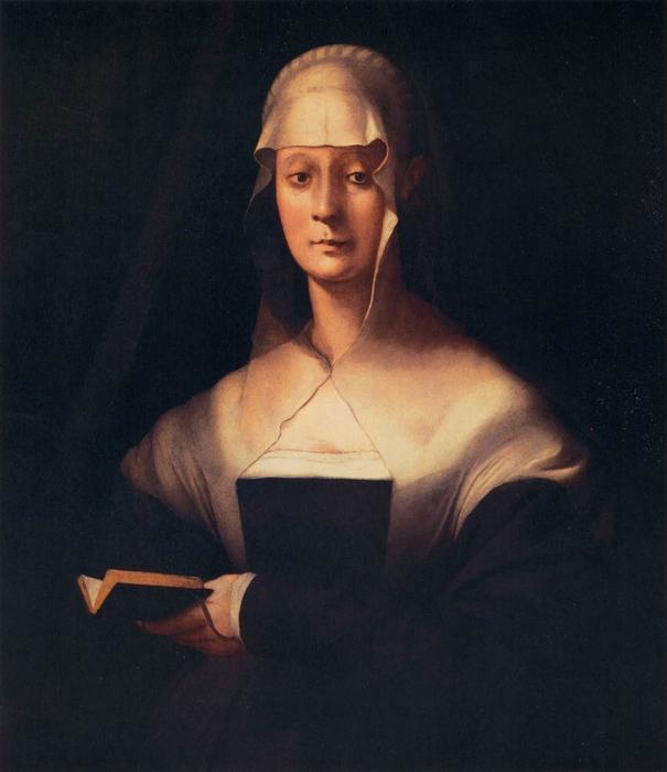 Portrait Of Maria Salviati — Jacopo Carucci