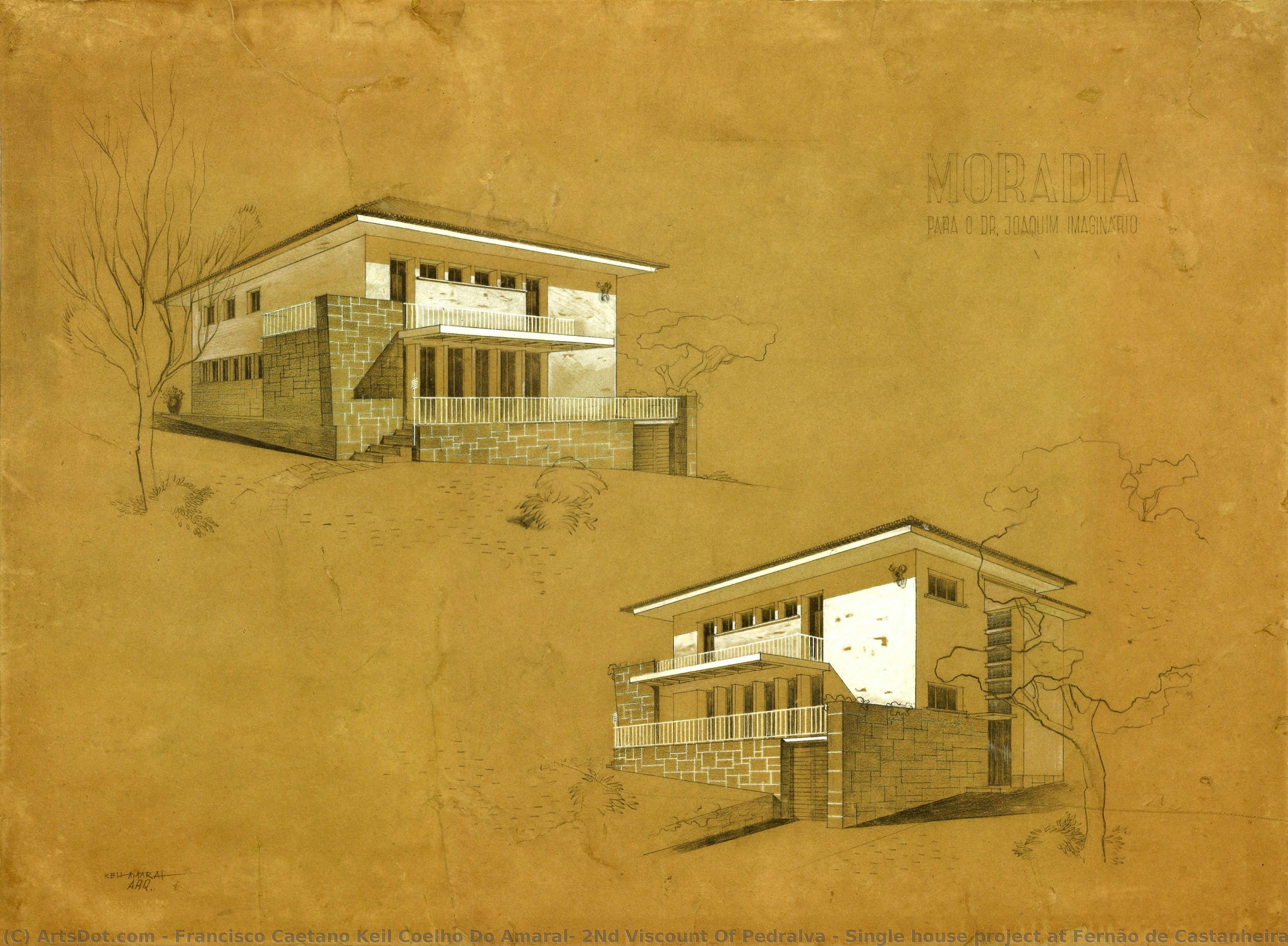 Single House Project At Fernão De Castanheira Street — Francisco Keil Do Amaral